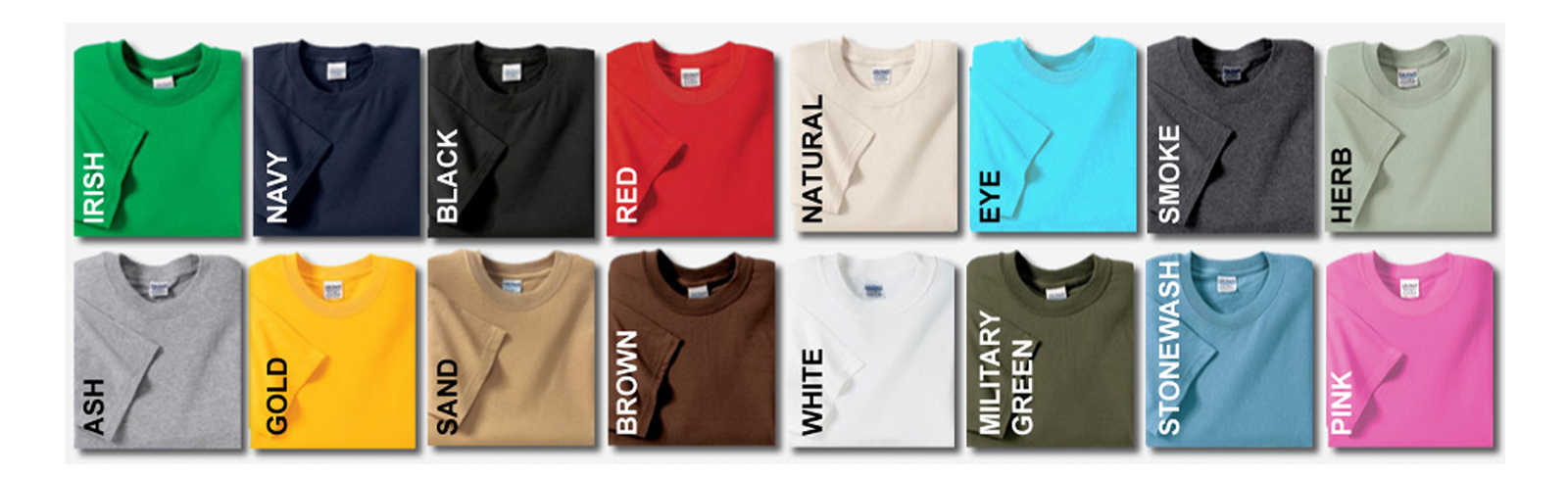 Irsih , Navy, Black, Red, Natural, Eye, Smoke, Herb, Ash, Gold, Sand, Brown, White, Military Green, Stonewash, Pink