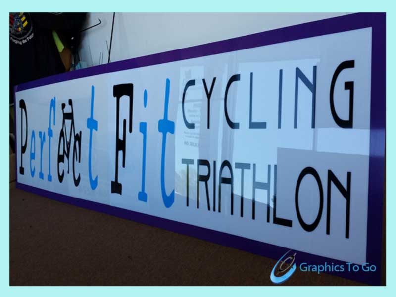 raised letter marquis sign